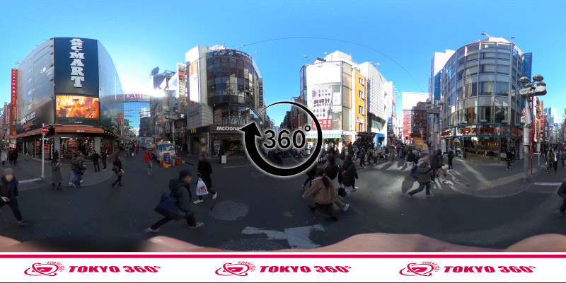 渋谷センター街-360度写真03