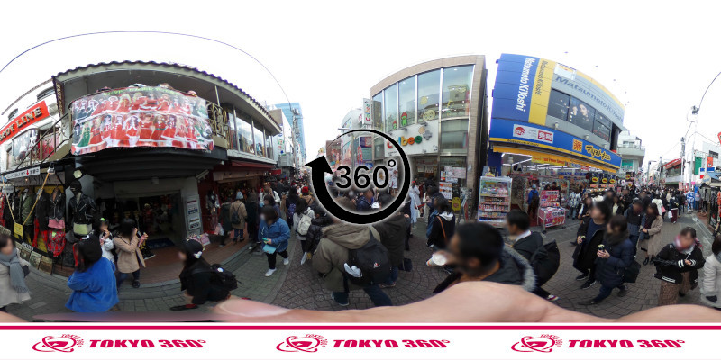 竹下通り-360度写真04