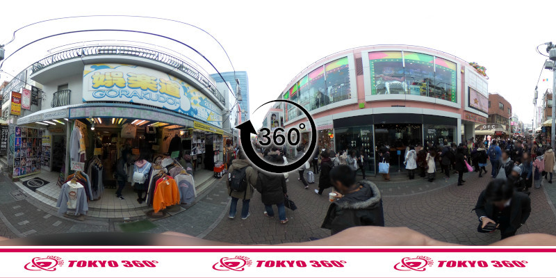 竹下通り-360度写真06