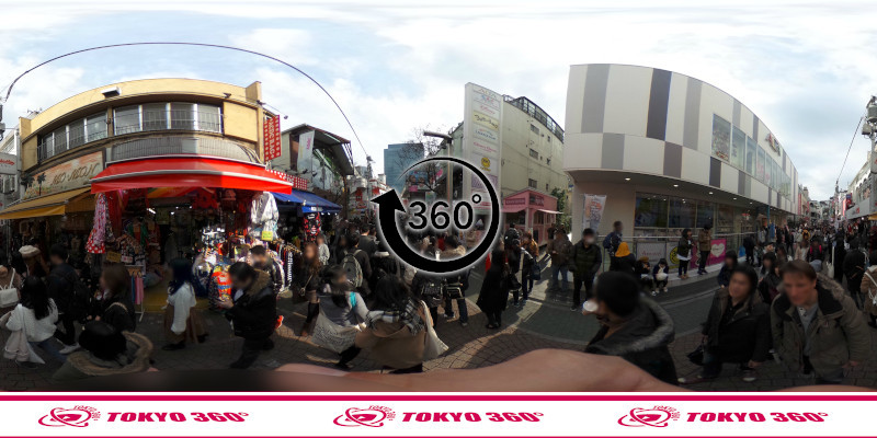 竹下通り-360度写真07