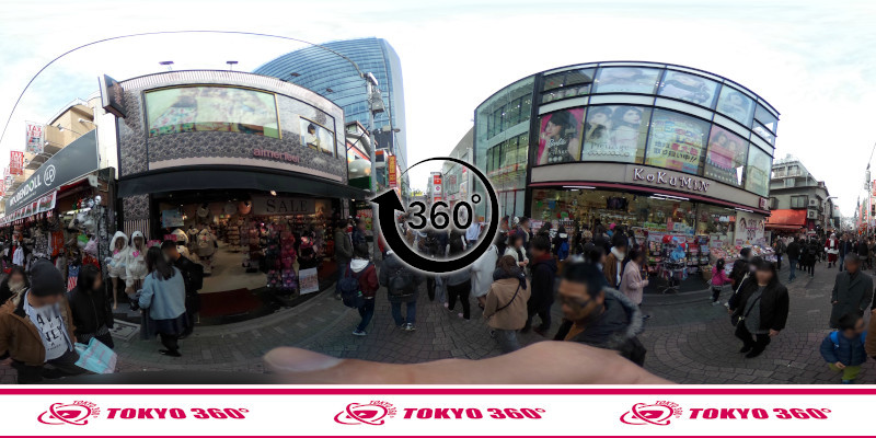 竹下通り-360度写真20