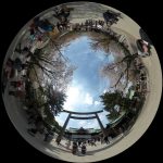 靖国神社(桜)の360度写真集。東京の標本木がある名所をバーチャル観光!