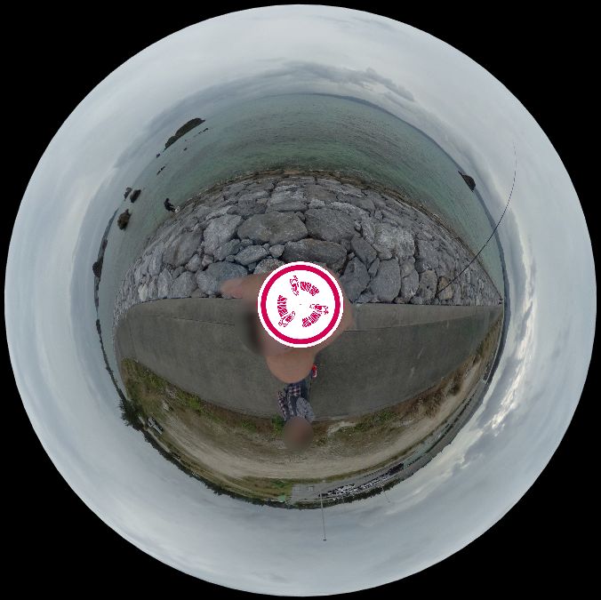 屋我地漁港-360度写真