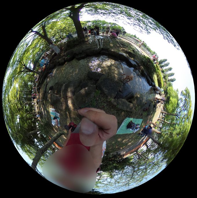 猿江恩賜公園-360度写真