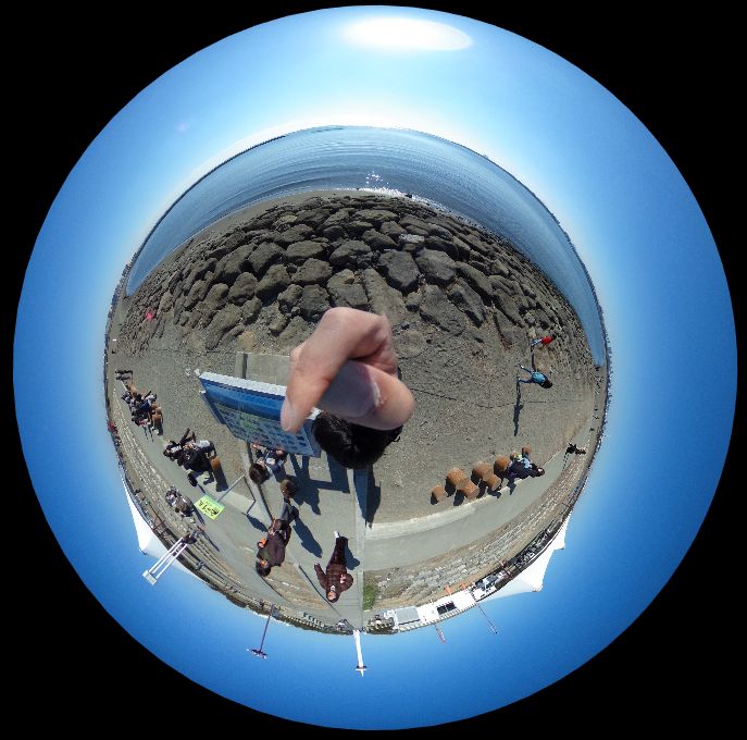 葛西臨海公園-釣り-360度写真