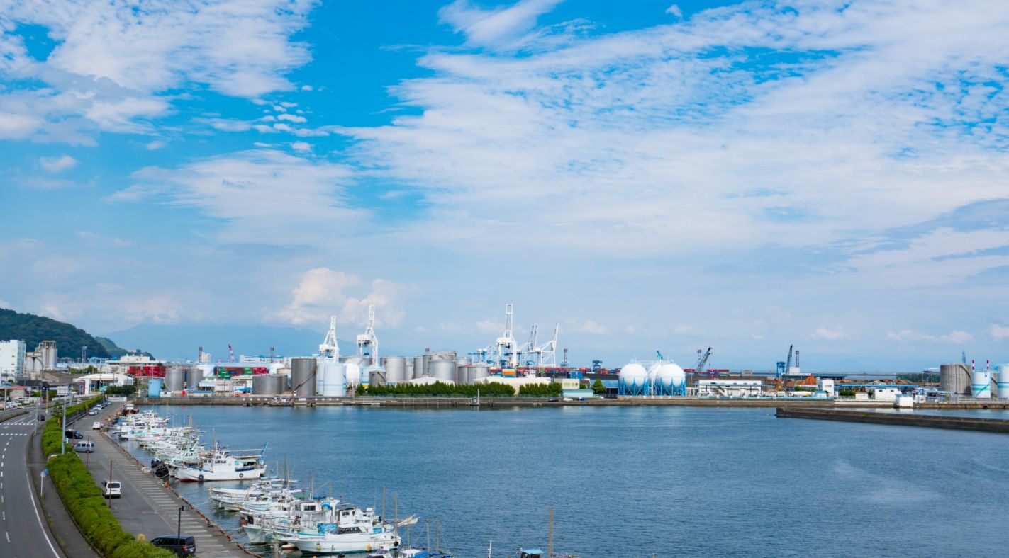 清水港の風景