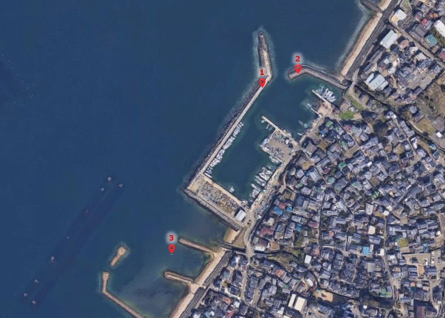 西鳥取漁港-釣り場の全体像