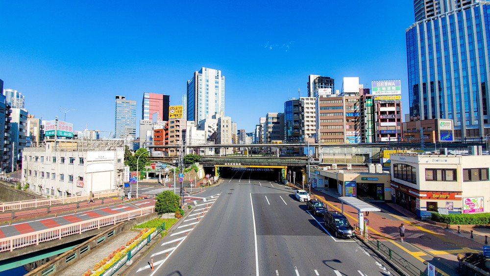 飯田橋駅付近の風景写真