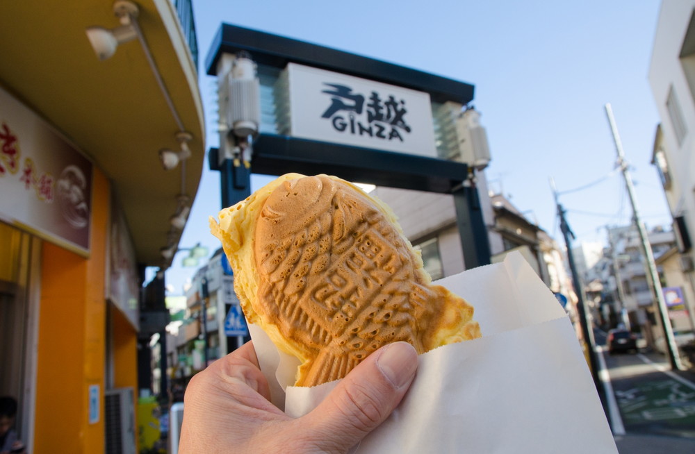 戸越銀座-商店街とたいやき