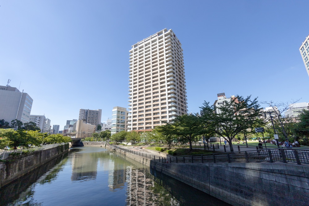 目黒川沿いの景色