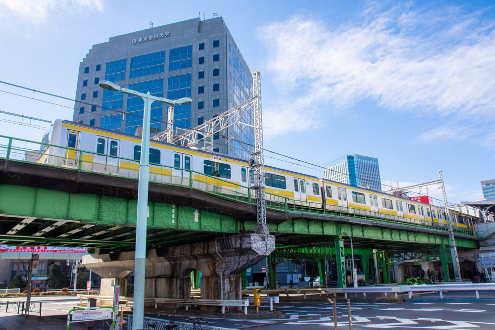 水道橋駅-駅前の風景