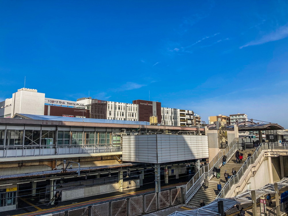戸塚駅の風景