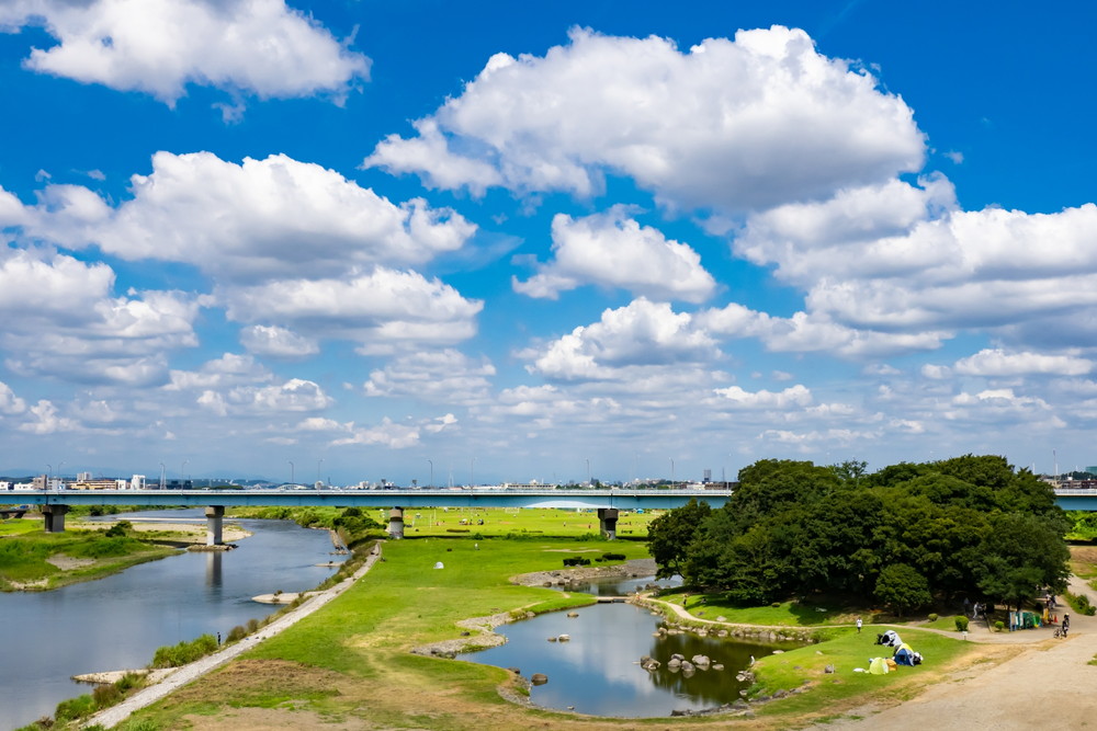 二子玉川の風景