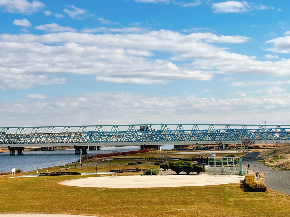 荒川河川敷