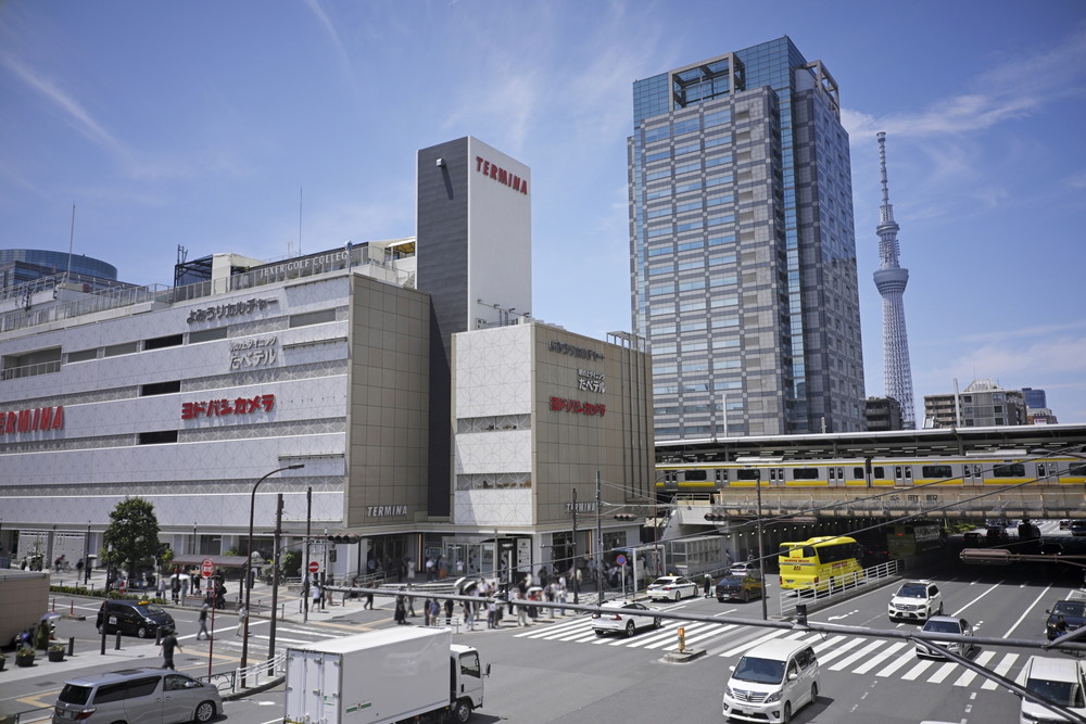 錦糸町駅-南口の風景