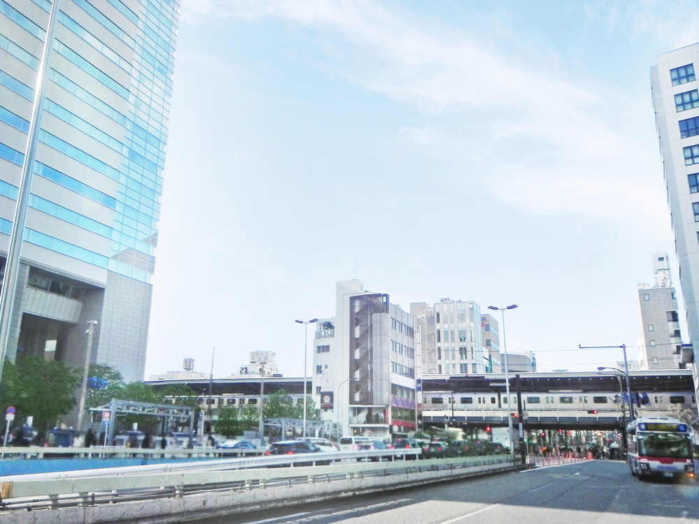中目黒駅前の風景