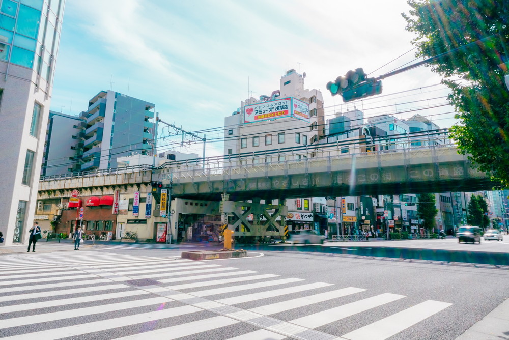 浅草橋駅前の風景2